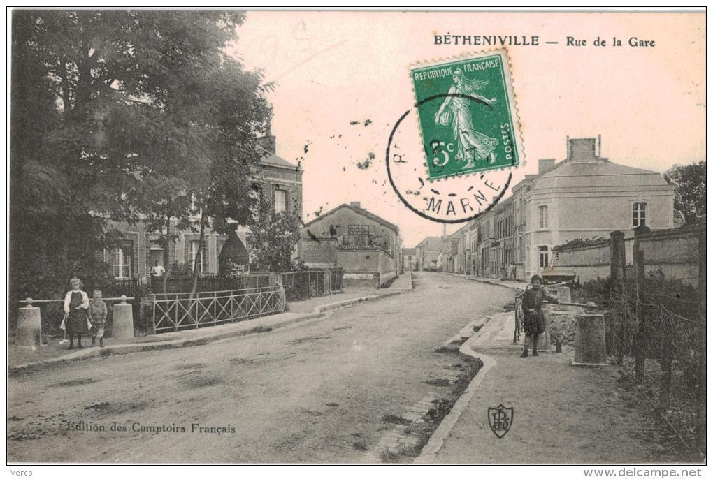 Carte Postale Ancienne De BETENIVILLE - Bétheniville