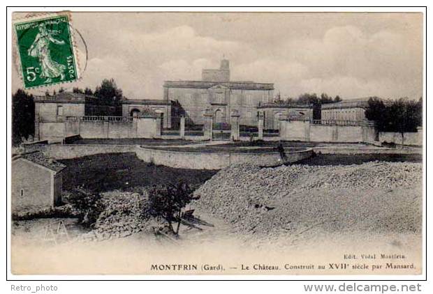 Montfrin - Le Château - Construit Au XVIIe Siècle Par Massard - Autres & Non Classés