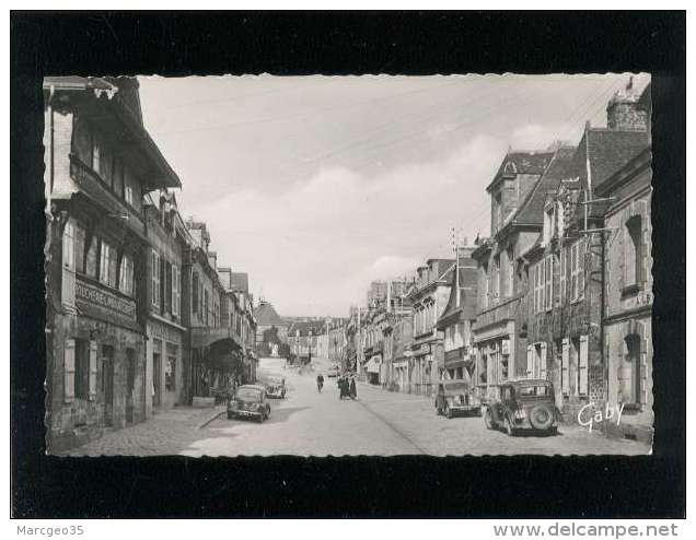 56  Guéméné Sur Scorff Rue Joseph Perès édit. Artaud N° 3 Boucherie Imbour Curet Hotel Des Voyageurs , Docks De L'ouest - Guemene Sur Scorff