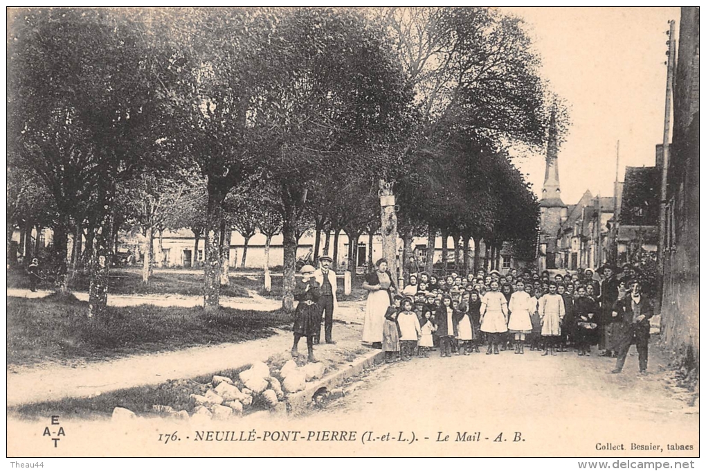 ¤¤  -   176   -  NEUILLE-PONT-PIERRE   -  Le Mail  -  ¤¤ - Neuillé-Pont-Pierre