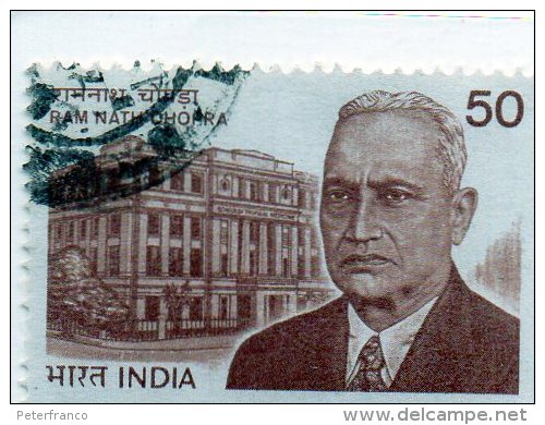 1983 India - Ram Nath Chopra - Used Stamps