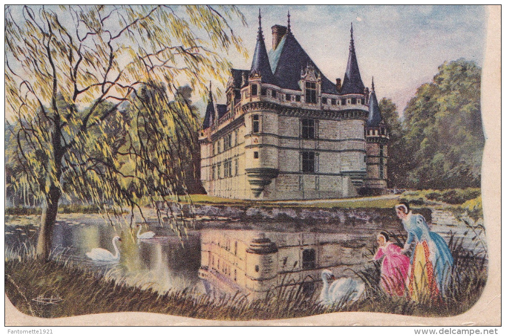 AZAY LE RIDEAU  "EDITIONS GABY" N° 7(dil77) - Geschiedenis