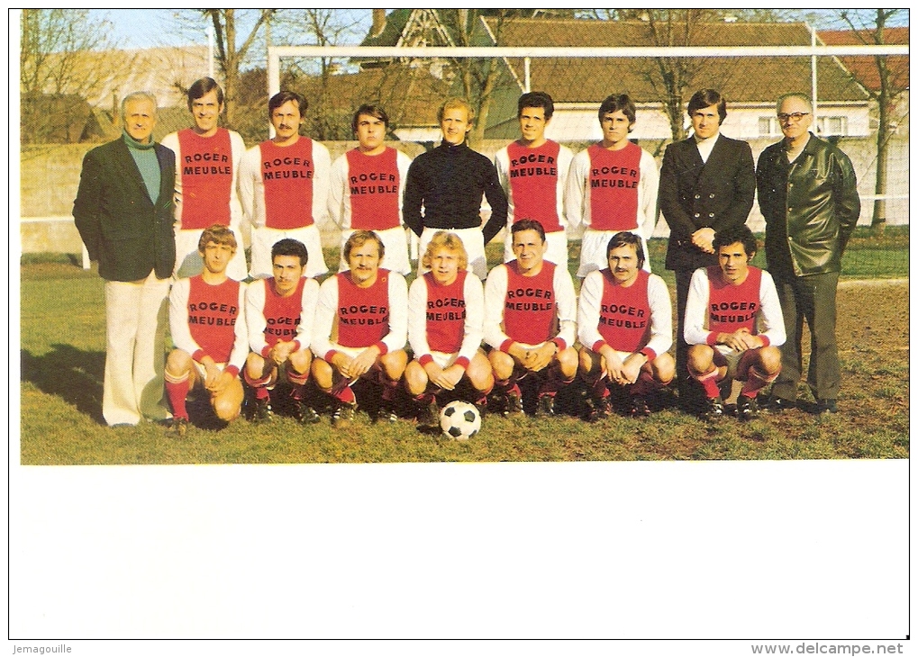 NANTEUIL LE HAUDOUIN 60 - Equipe De Football - ROGER MEUBLE - G-3 - Nanteuil-le-Haudouin