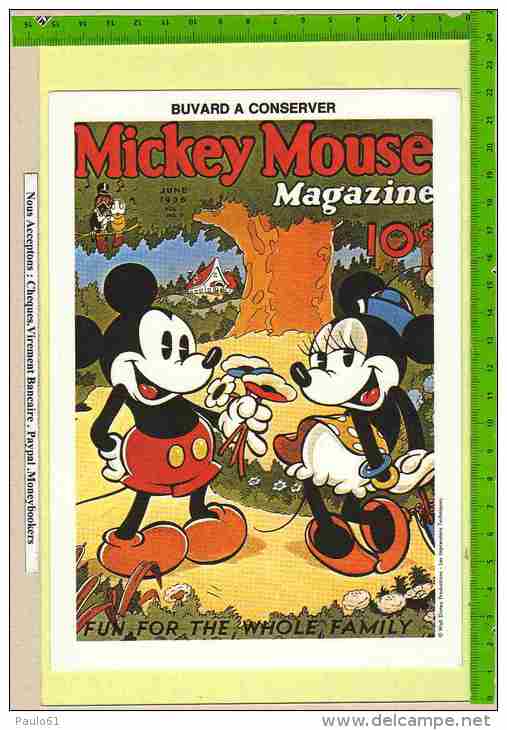 BUVARD : Mickey Mousse Magazine - Papeterie