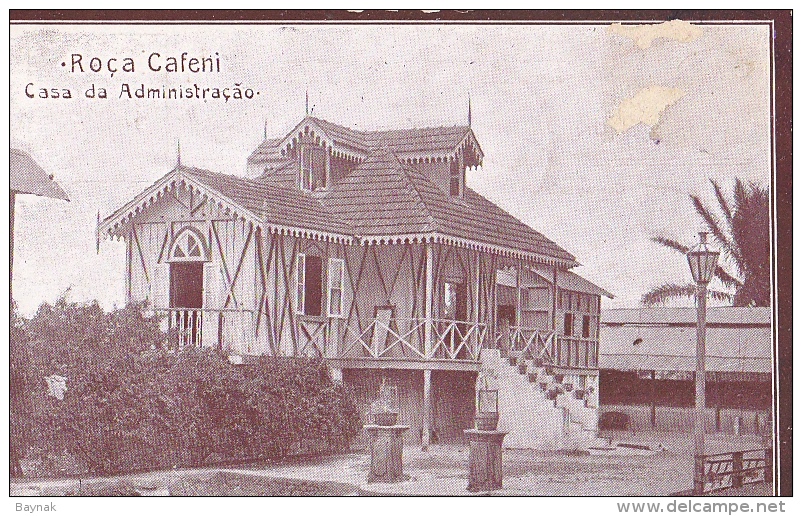 STP2  --  ROCA CAFENI  --  CASA DA ADMINISTRACAO - Sao Tome En Principe