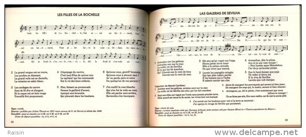 Chansons De La Mer 100 Anciennes Chansons Folkloriques Les Editions Ouvrières  Gérard Carreau  TBE Neuf - Folk Music