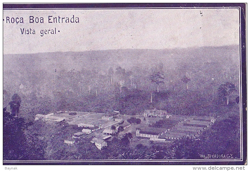STP6  --  ROCA  BOA ENTRADA  --  VISTA GERAL    --  1912 - Sao Tome En Principe