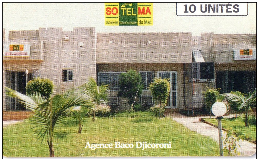 Z15 - 2 TELECARTES DU MALI - AGENCE BACO ET 120 U - Mali