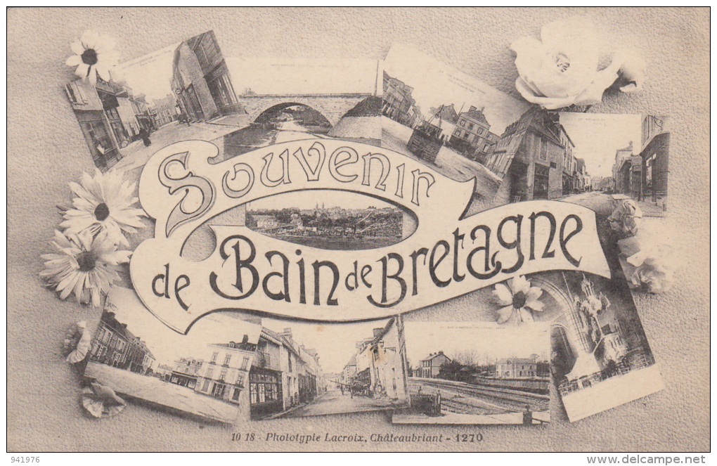 BAIN DE BRETAGNE SOUVENIR MULTIVUES - Autres & Non Classés