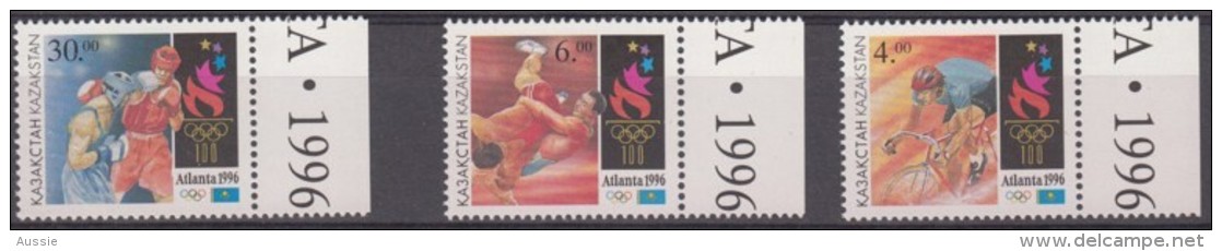 Kazakhstan 1996 Yvertn° 100-02 *** MNH Cote 11,50 Euro Sport Jeux Olympiques Atlanta - Kazakhstan