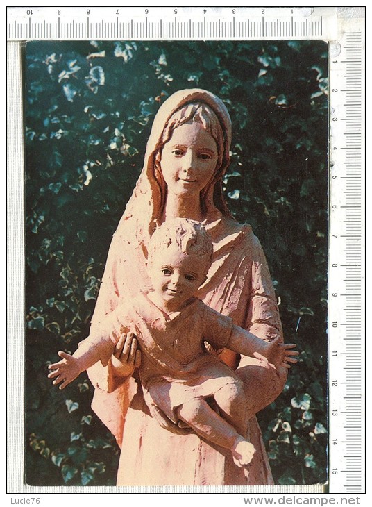 STATUE   De La  VIERGE Et L ENFANT - Vergine Maria E Madonne