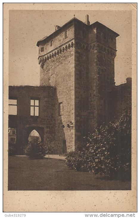 GERMANY   - VINTAGE POSTCARD – ANDERNACH A.RHEIN “TURM IN DER EHEM, ERZBISCHÖFLICHEN BURG” NEW NOT SHINING –REPOS3469 HE - Andernach