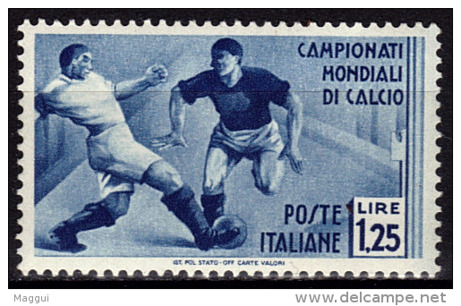 ITALIE   N° 342   *   Cup  1934  Fussball  Soccer   Football - 1934 – Italien