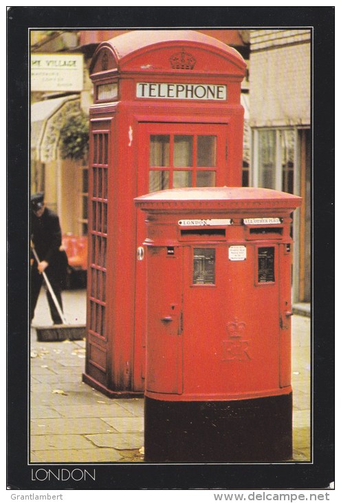 London Telephone &amp; Pillar Boxes Dixon PLO-00091-L Posted Birmingham To Australia 1983 - Other & Unclassified