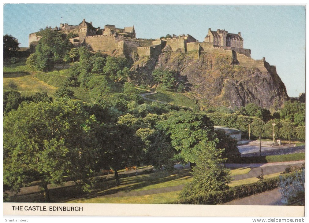 The Castle, Edinburgh, Scotland - Colourmaster EDI 615, Posted To Australia 1981 - Midlothian/ Edinburgh