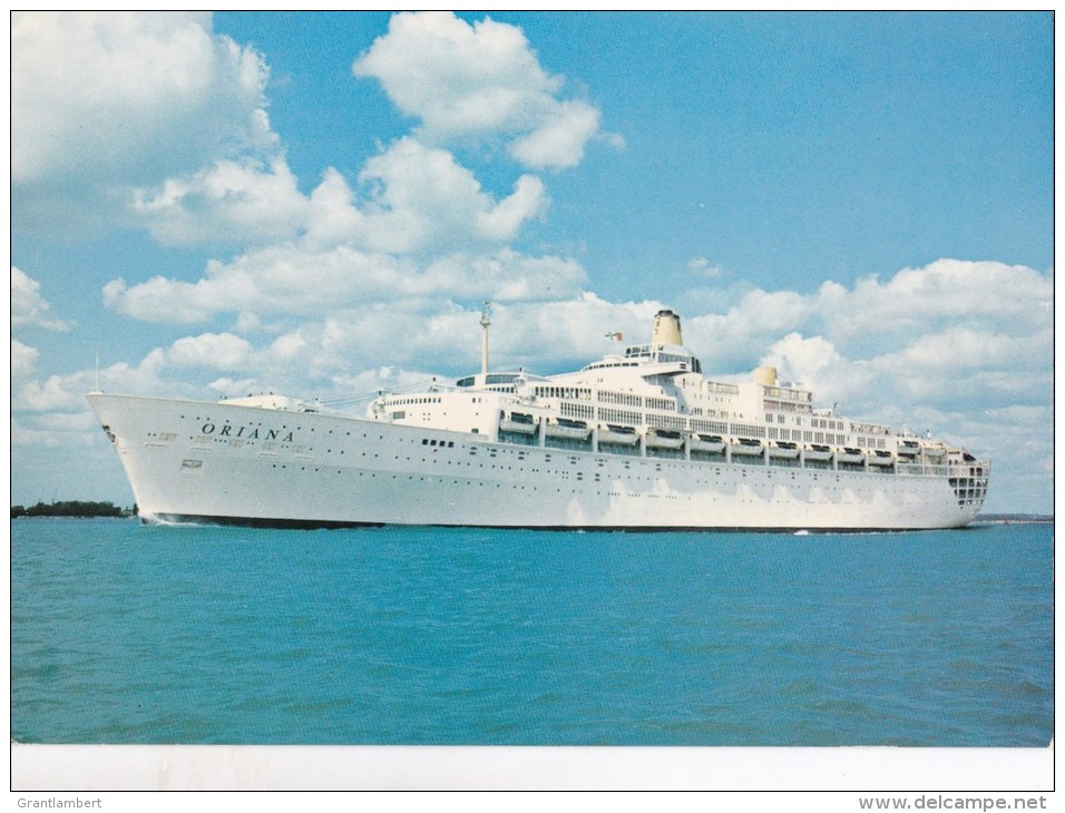 ORIANA , P&amp;O 42,000 Tons - Dioxn S5.117 Unused - Other & Unclassified