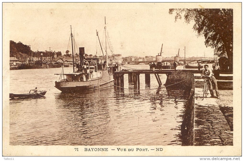 Bayonne - Vue Du Port - Bayonne