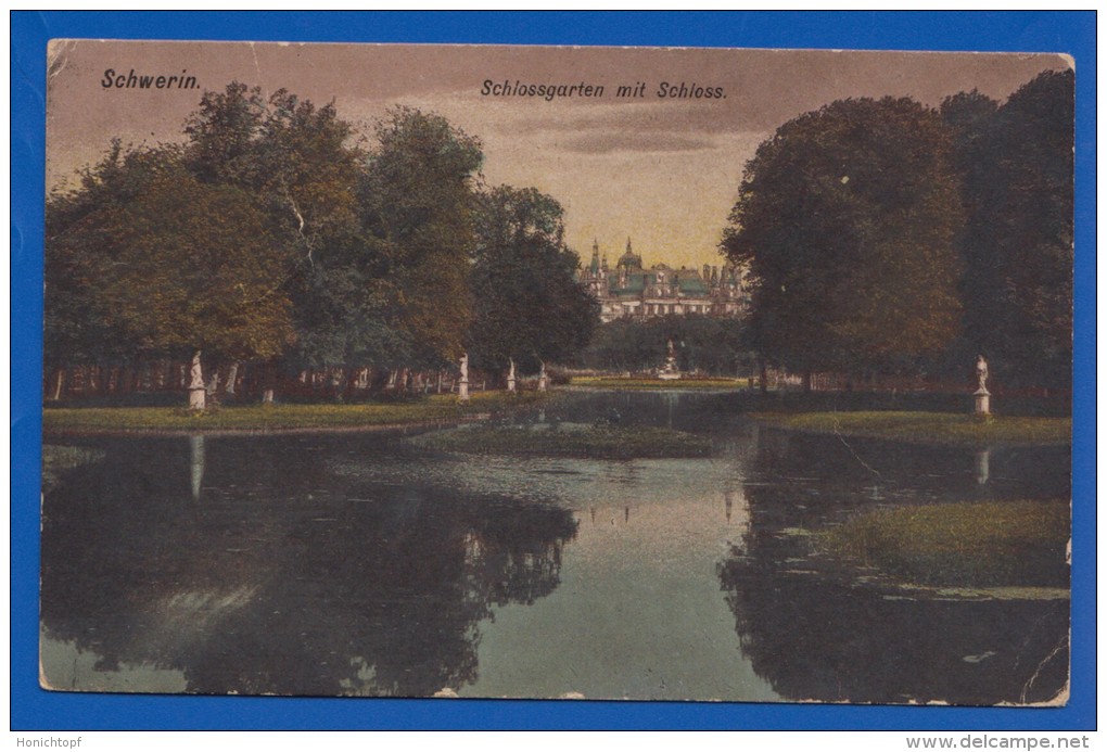 Deutschland; Schwerin; Schloss Und Schlossgarten; 1925 - Schwerin