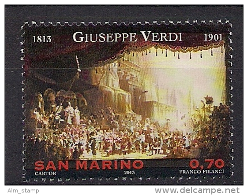 2013 San Marino **MNH 200th Anniversary Of The Bird Of Verdi - Neufs