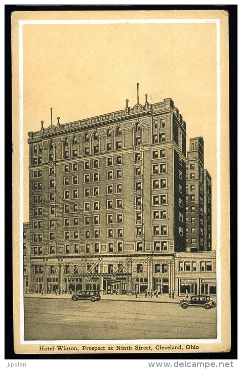 Cpa  Etats Unis Ohio Cleveland Hotel Winton  Prospect At Ninth Street     HRT2 - Cleveland