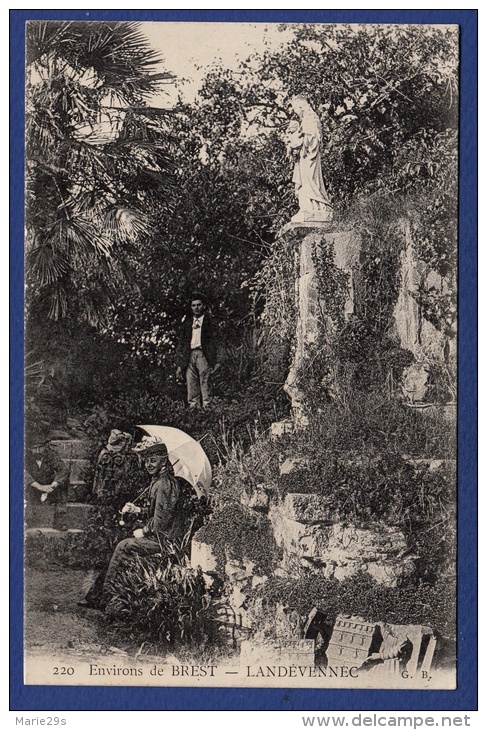 29 LANDEVENNEC Ruines De L'Abbaye, Le Choeur - Animée - Landévennec