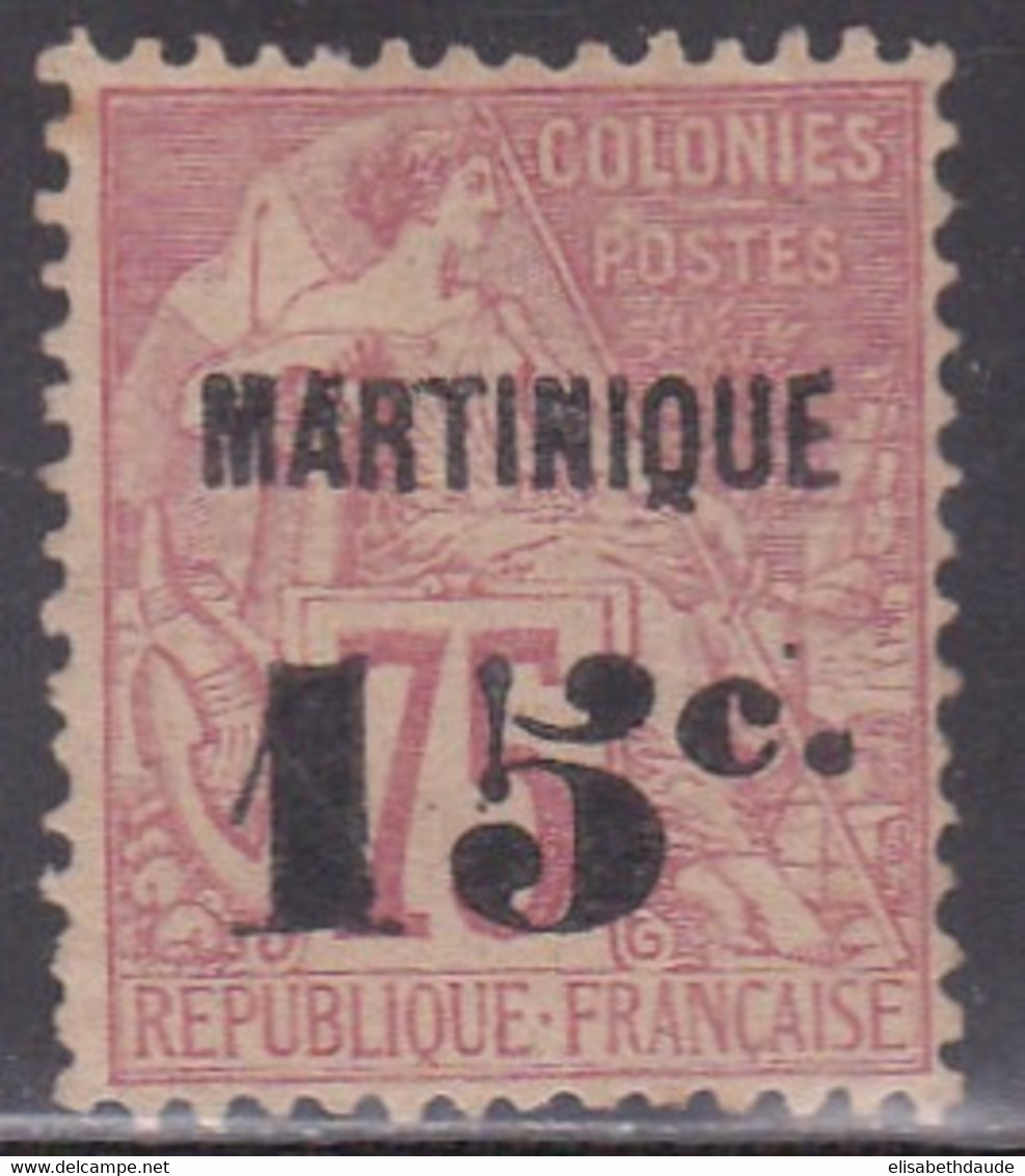 MARTINIQUE - YVERT N°18 * - COTE 2022 = 245 EURO - - Neufs