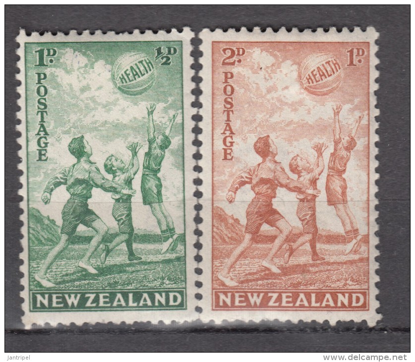 NEW ZEALAND  1940   HEALTH SET     MH - Neufs