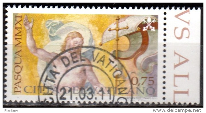 PIA  -  VATICANO - 2011 : Pasqua -    (SAS 1545) - Gebruikt