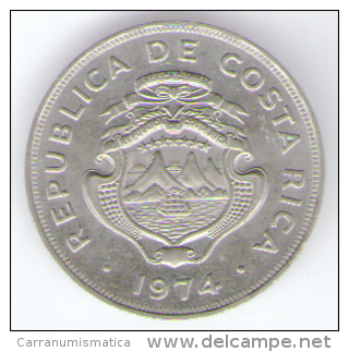 COSTA RICA 25 CENTIMOS 1974 - Costa Rica
