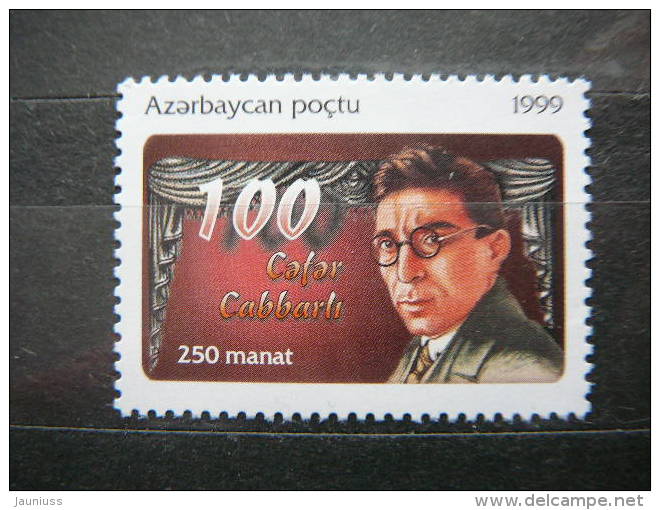 Playwright - Djafar Djabbarly # Azerbaijan 1999 MNH #Mi.448 - Azerbaïdjan