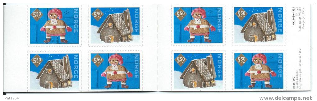 Norvège,  Carnet De 2001** C1358 Thème Noël - Carnets
