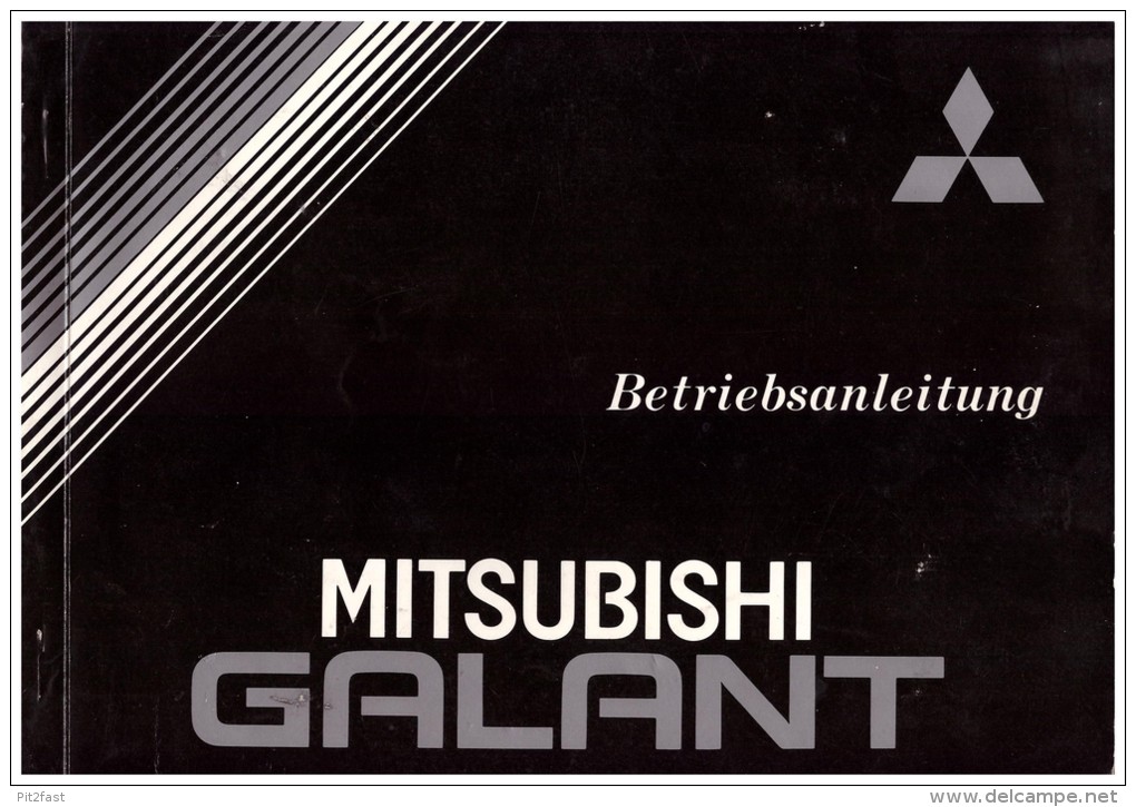 Betriebsanleitung , Handbuch - Mitsubishi Galant , 1984 , 126 Seiten !!! - Automobili