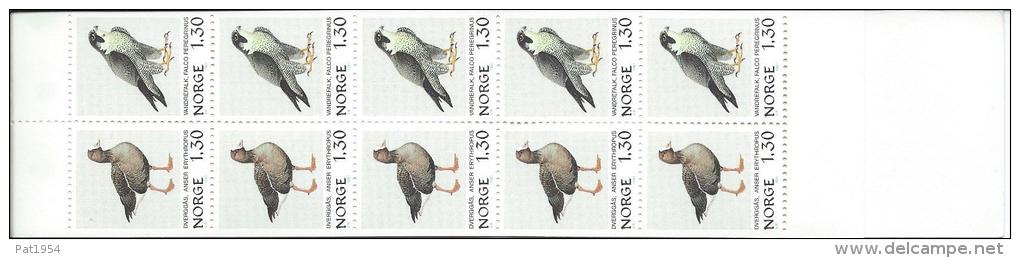 Norvège, Carnet De 1981** C783 Thème Oiseaux - Markenheftchen