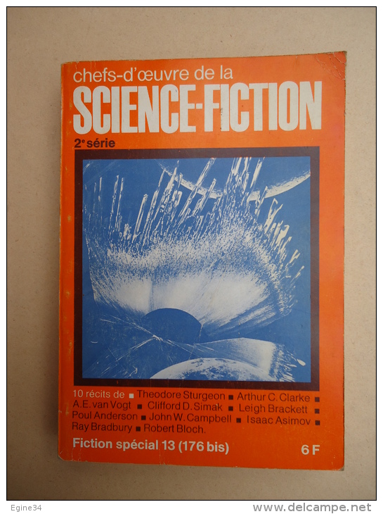 Les Chefs D'Oeuvre  De La Science Fiction No 13 (176bis) - Sturgeon, Clarke, Simak, Van Vogt, Asimov, Bradbury. - Opta