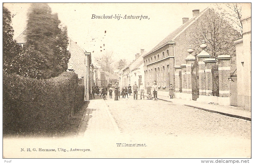 Boechout  /  Bouchout - Bij - Antwerpen :  Willemstraat - Boechout