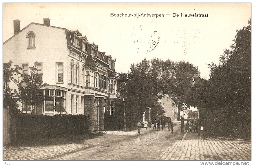 Boechout  /  Bouchout - Bij - Antwerpen :  De Heuvelstraat - Boechout