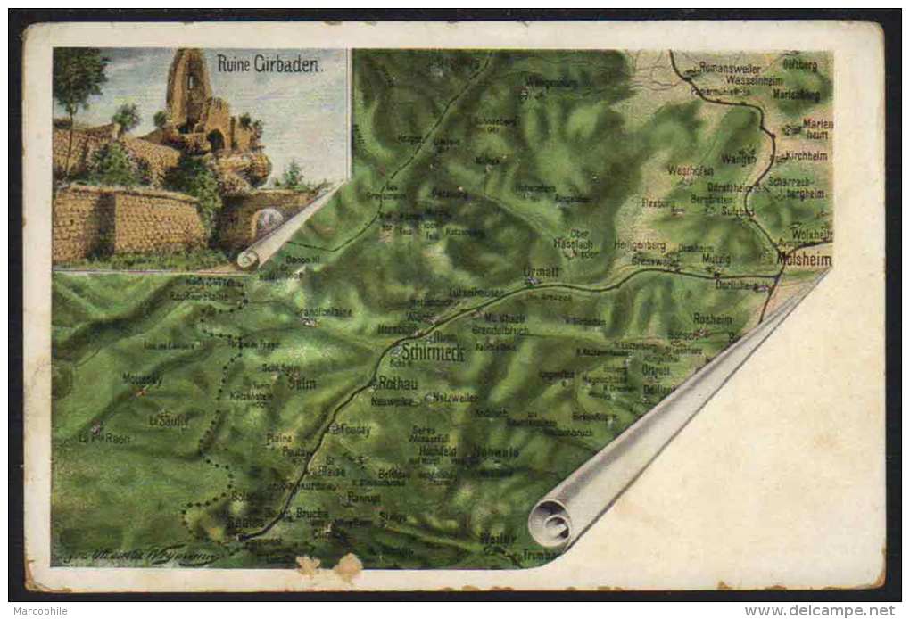 67 - SCHIRMECK - BAS RHIN - GUIRBADEN /  CARTE POSTALE ILLUSTREE (ref CP231) - Schirmeck