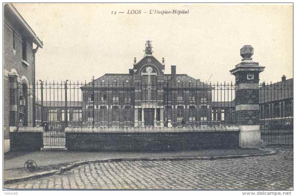 CPA Loos L'hopital Hospice - Loos Les Lille