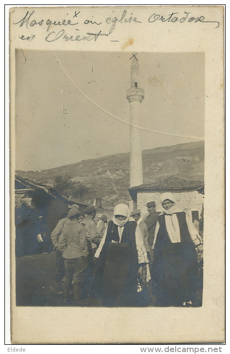 Real Photo Albania May 21 1918  Mosquée Mosque - Albania