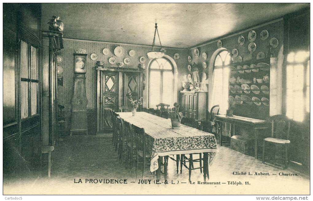 La Providence - Jouy  Le Restaurant   Cpa - Jouy