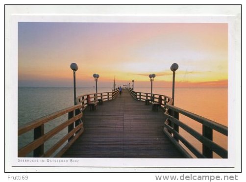 GERMANY - AK 181439 Rügen - Seebrücke Im Ostseebad Binz - Rügen