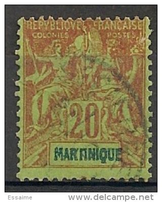 Martinique  1892. N° 37. Oblit. - Usati