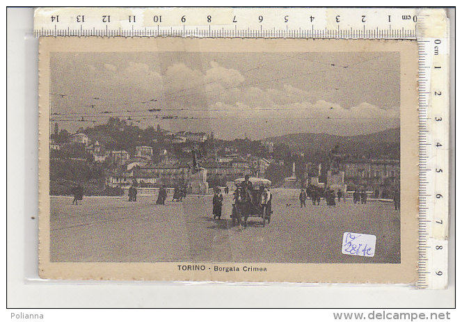 PO2974C# TORINO - BORGATA CRIMEA - CARROZZA CAVALLI   No VG - Orte & Plätze