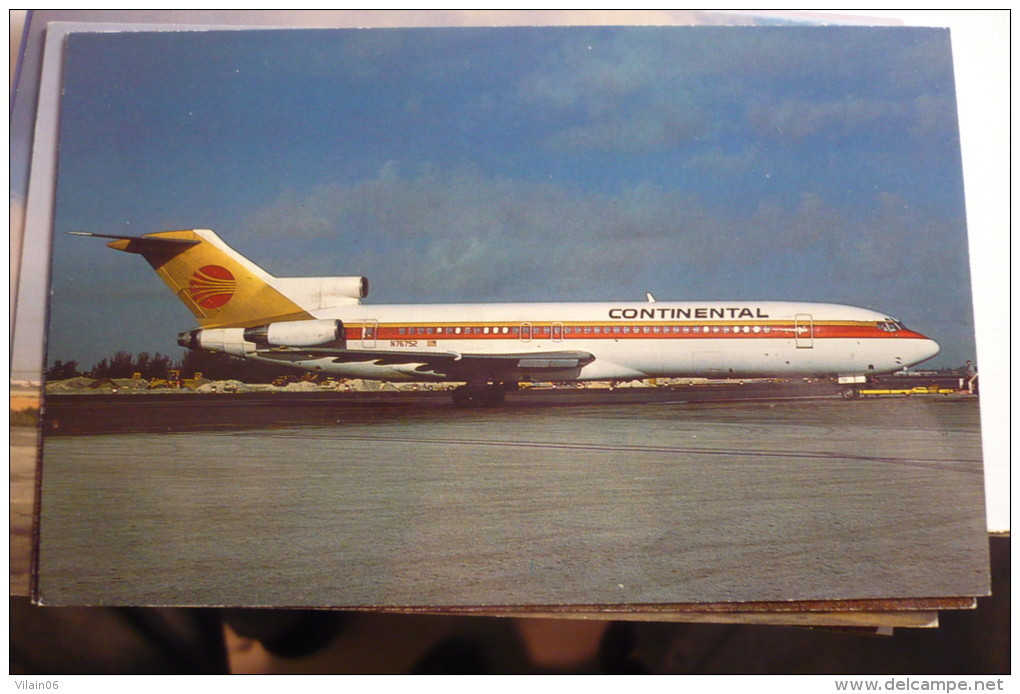 B 727  227    CONTINENTAL     N76752 - 1946-....: Moderne