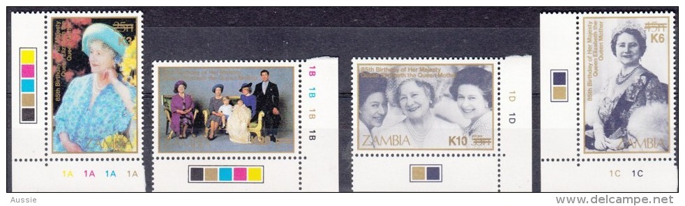 Zambie Zambia 1987 Yvertn° 300-402 *** MNH Surchargé Cote 78 FF - Zambie (1965-...)