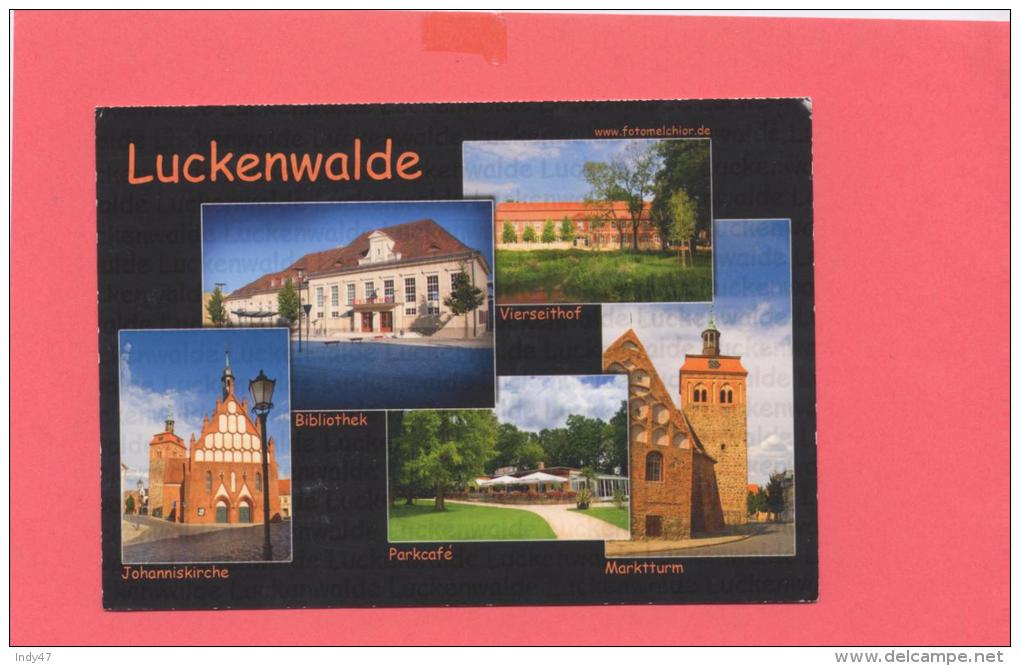 ALLEMAGNE : LUCKENWALDE Multivue - Luckenwalde