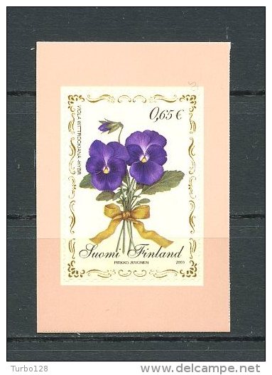 FINLANDE 2003 N° 1612 ** Neuf = MNH Superbe  Autoadhésif Flore Fleurs Flowers Flora Violette - Unused Stamps