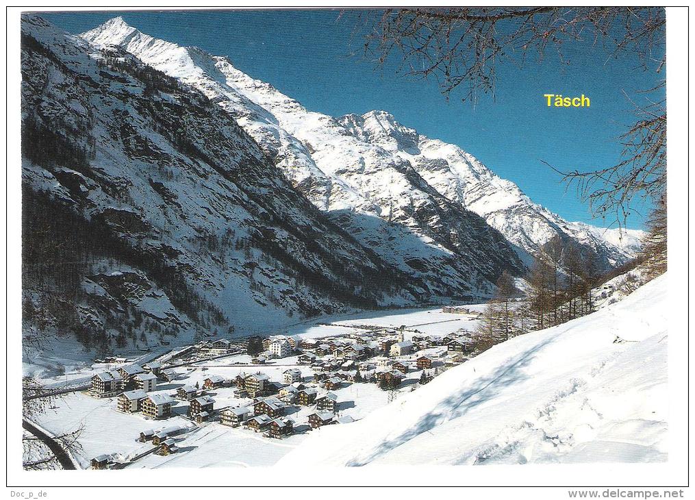 Schweiz - Täsch Im Mattertal - Weisshorn Und Brunegghorn - Wallis - Täsch