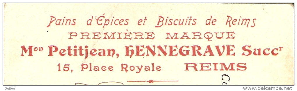 Bonneval Les Fossés Phot.ND Verso Pub Pains D'épices Et Biscuits De Reims Premiere Marque - Bonneval