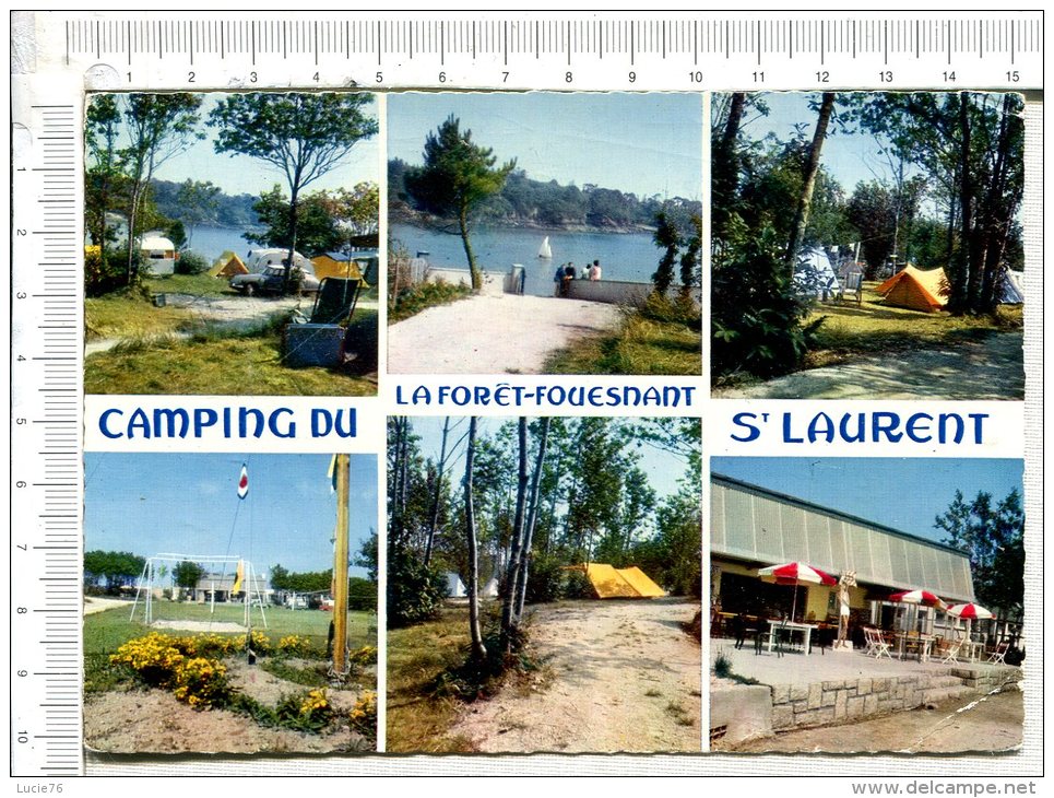 LA FORET FOUESNANT  -   Le Camping   Du   SAINT LAURENT   -   6 Vues - La Forêt-Fouesnant